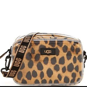 Janey II Clear UGG Plush Cheetah